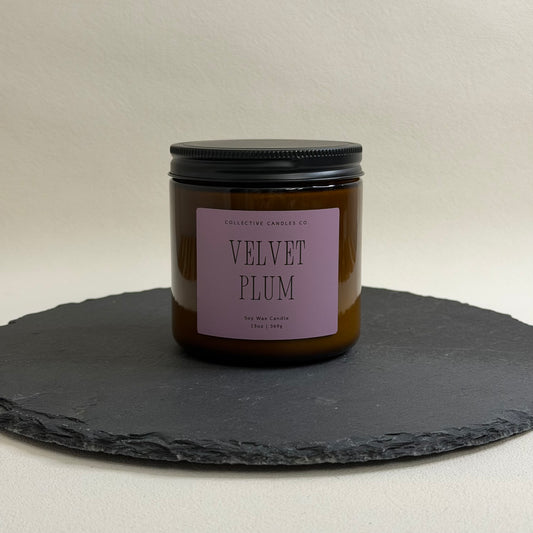 Velvet Plum Soy Candles (7-13oz)