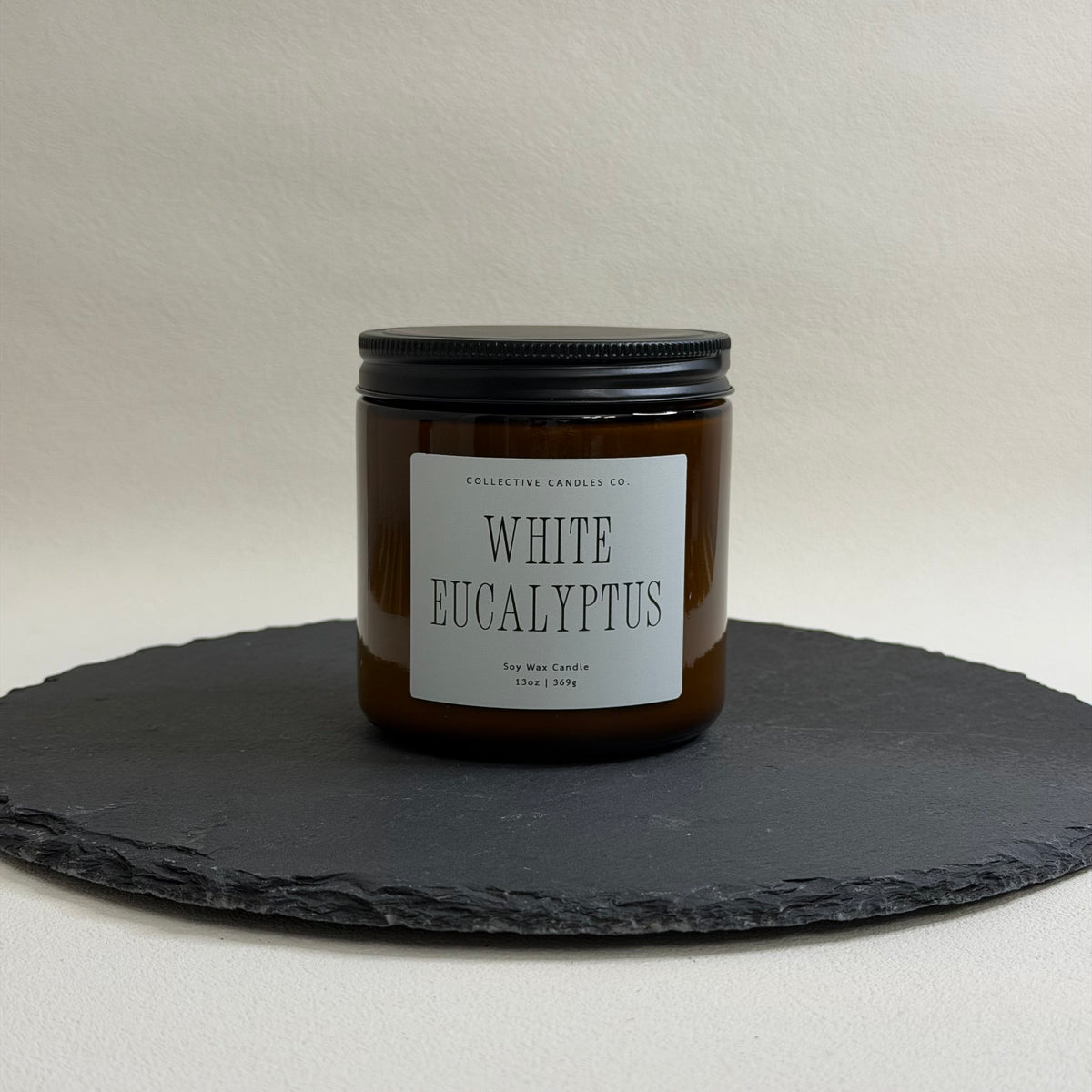 White Eucalyptus Soy Candles (7-13oz)