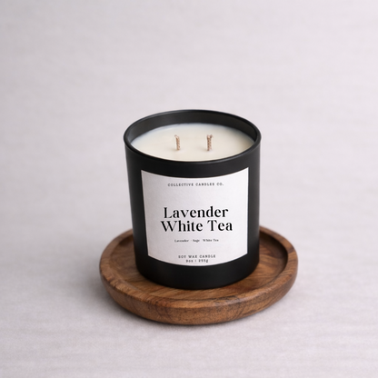 Lavender White Tea - Signature Candle (9oz)