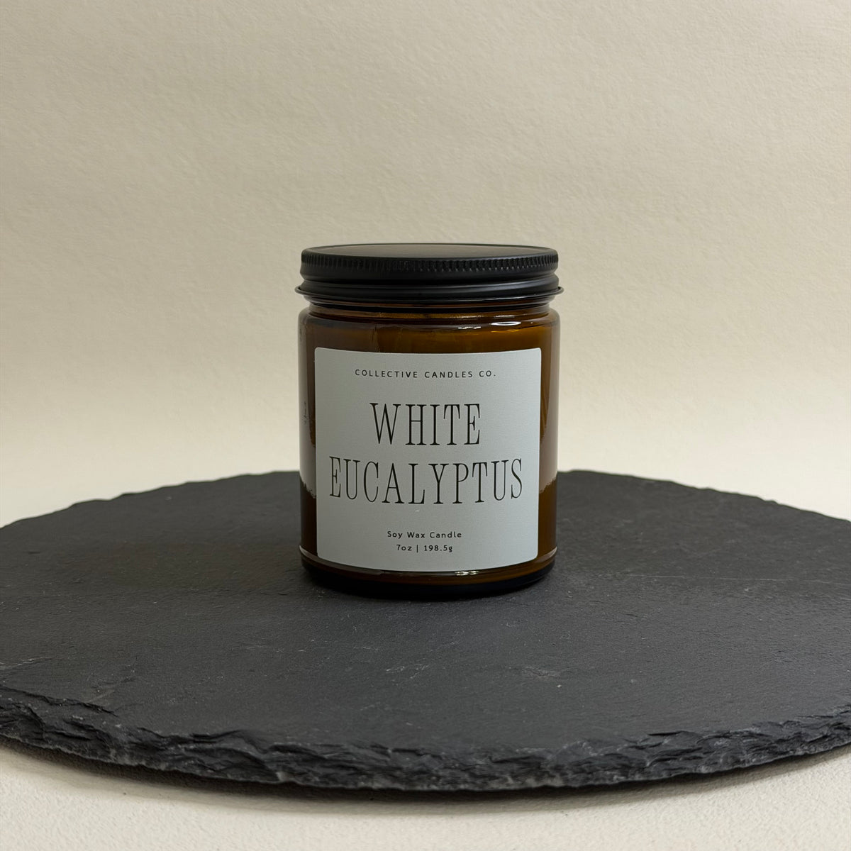 White Eucalyptus Soy Candles (7-13oz)