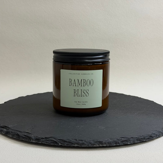 Bamboo Bliss Soy Candles (7-13oz)