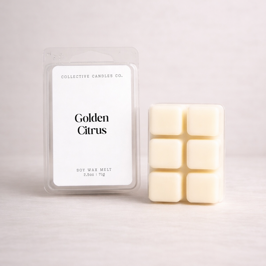 Golden Citrus - Soy Wax Melt (2.5oz)