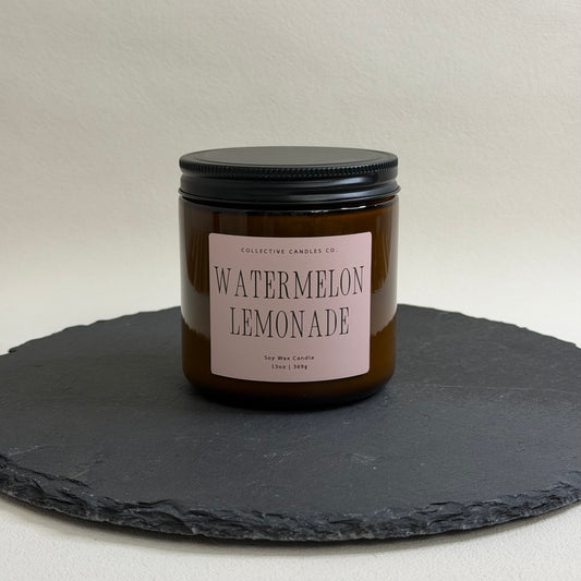 Watermelon Lemonade Soy Candles (7-13oz)