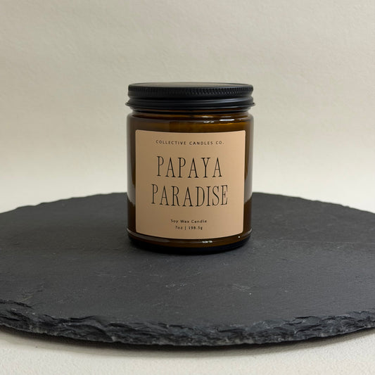 Papaya Paradise Soy Candles (7-13oz)