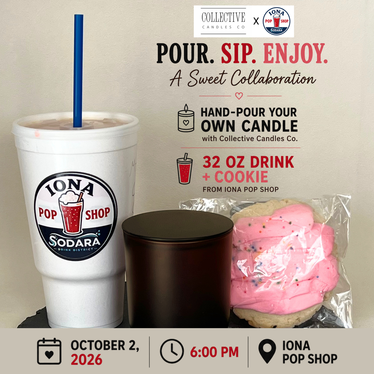 Candle Making @ Iona Pop Shop