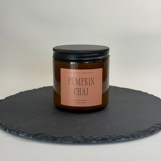 Pumpkin Chai Soy Candles (7-13oz)
