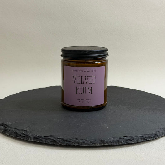 Velvet Plum Soy Candles (7-13oz)