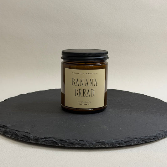 Banana Bread Soy Candles (7-13oz)