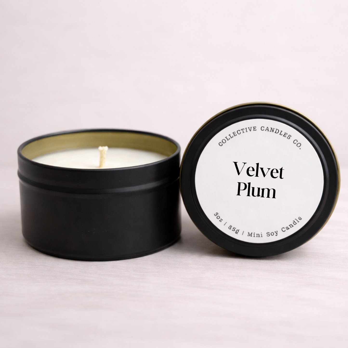 Velvet Plum - Mini Candle (3oz)