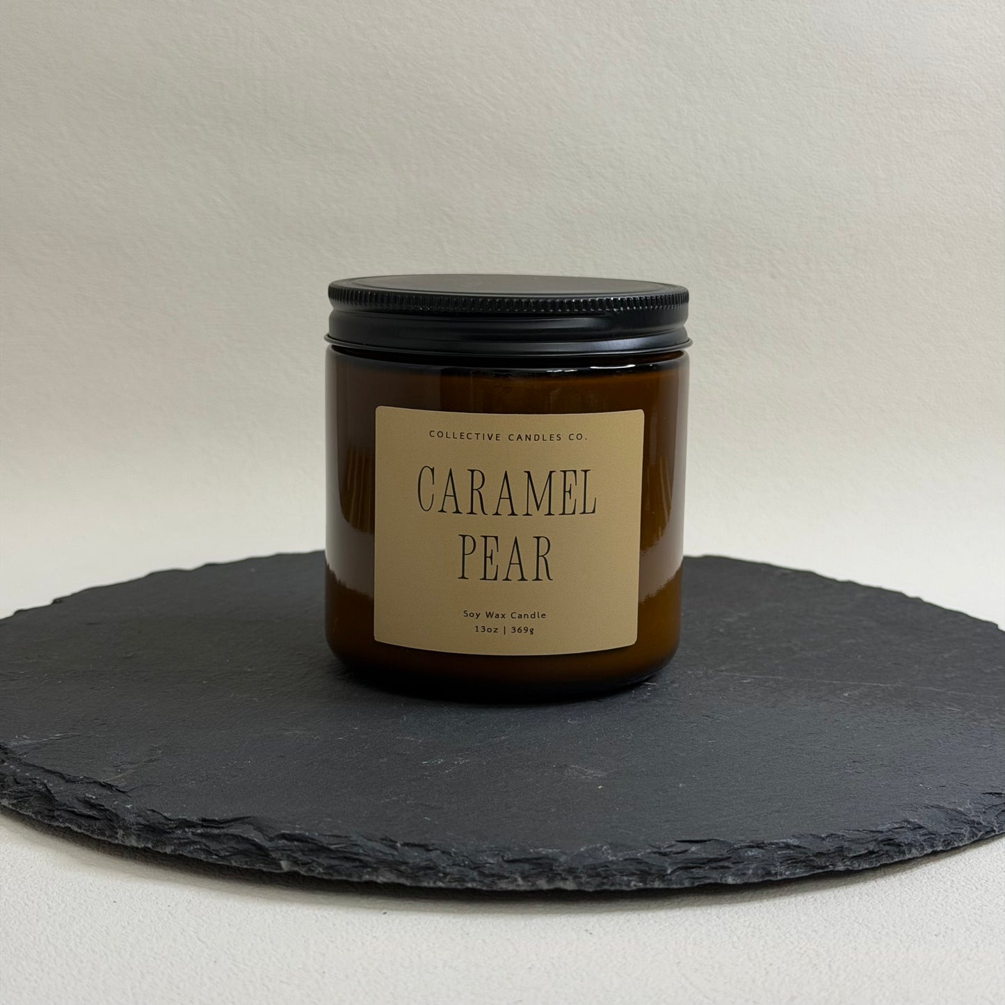 Caramel Pear Soy Candles (7-13oz)